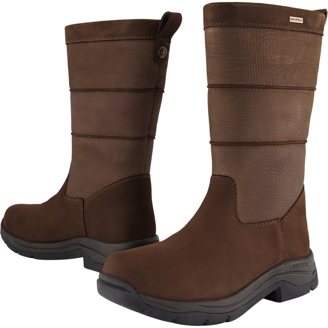 2026 Dublin Unisex Rivierweide Middenlaarzen 1031364 - Dark Brown